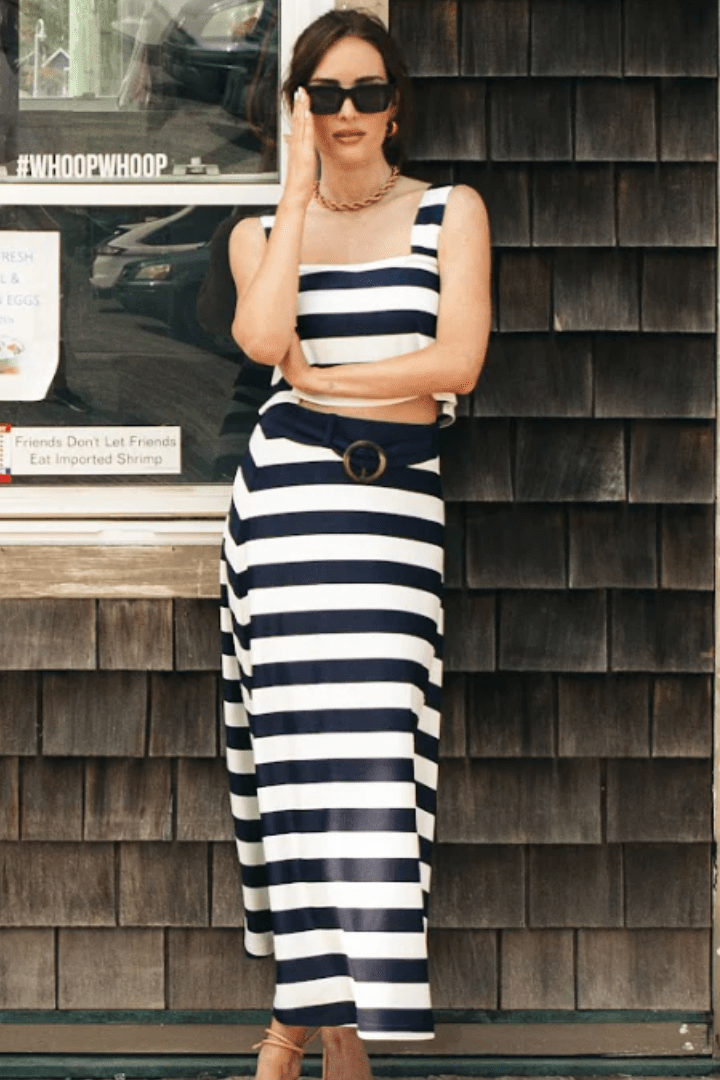 Smith & Quinn The Bennett Skirt - Yachtmen Stripe - Smith & Quinn