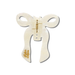 Solar Eclipse Hand-Painted Claw Clip - Coquette Bow - Solar Eclipse