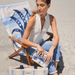 Spartina Beach Towel - Blue Crab - Spartina
