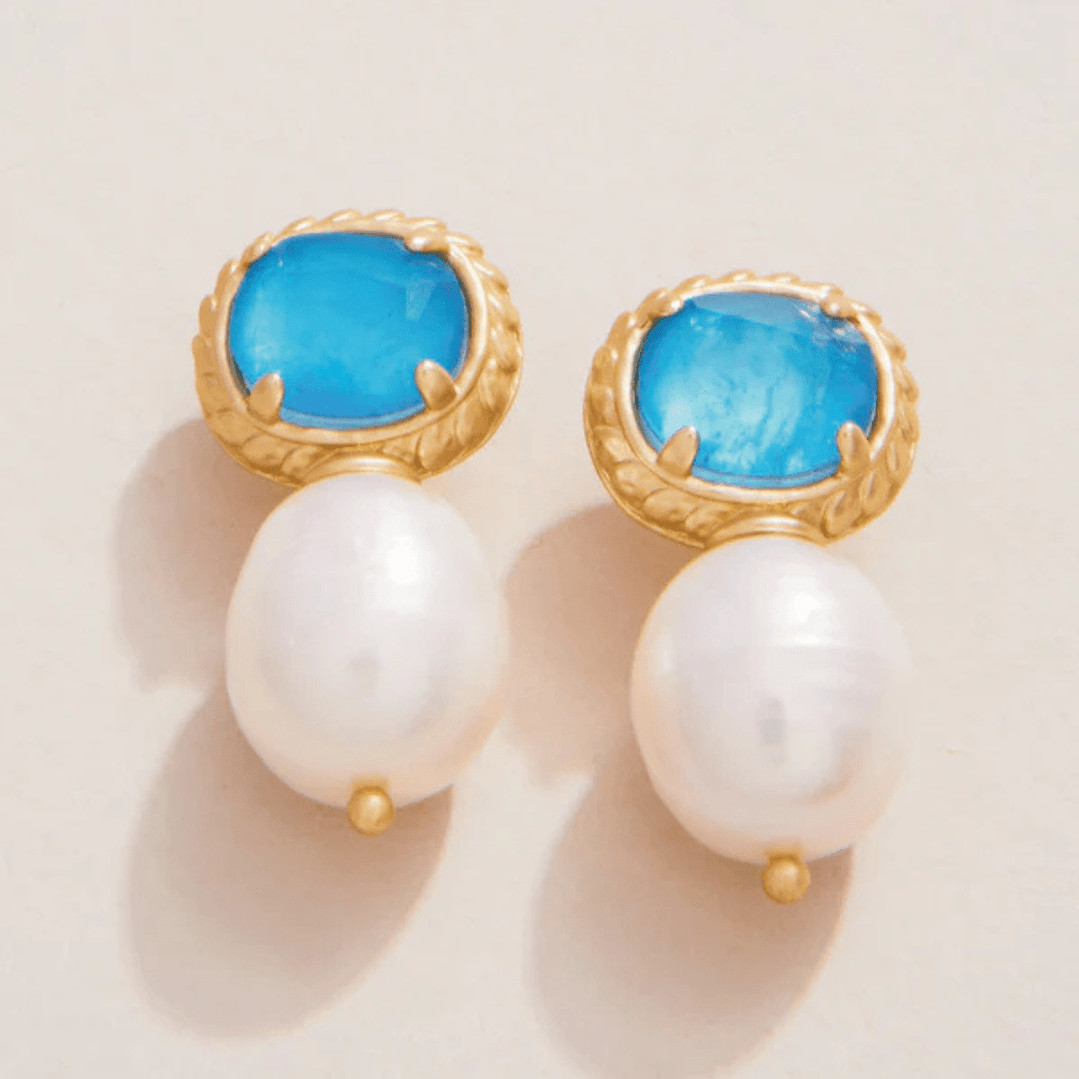Willow Tassel Earrings Cream - Spartina