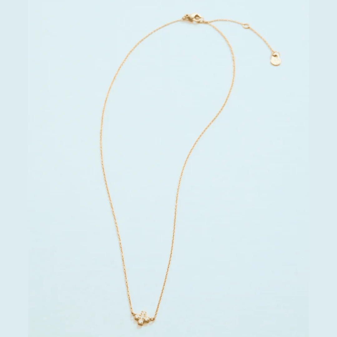 Spartina Mini Cross Necklace - Spartina
