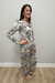 Spartina Pajama Pant Japonica Bird Green - Spartina