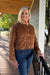 Spartina Piper Corduroy Jacket In Toffee - Spartina