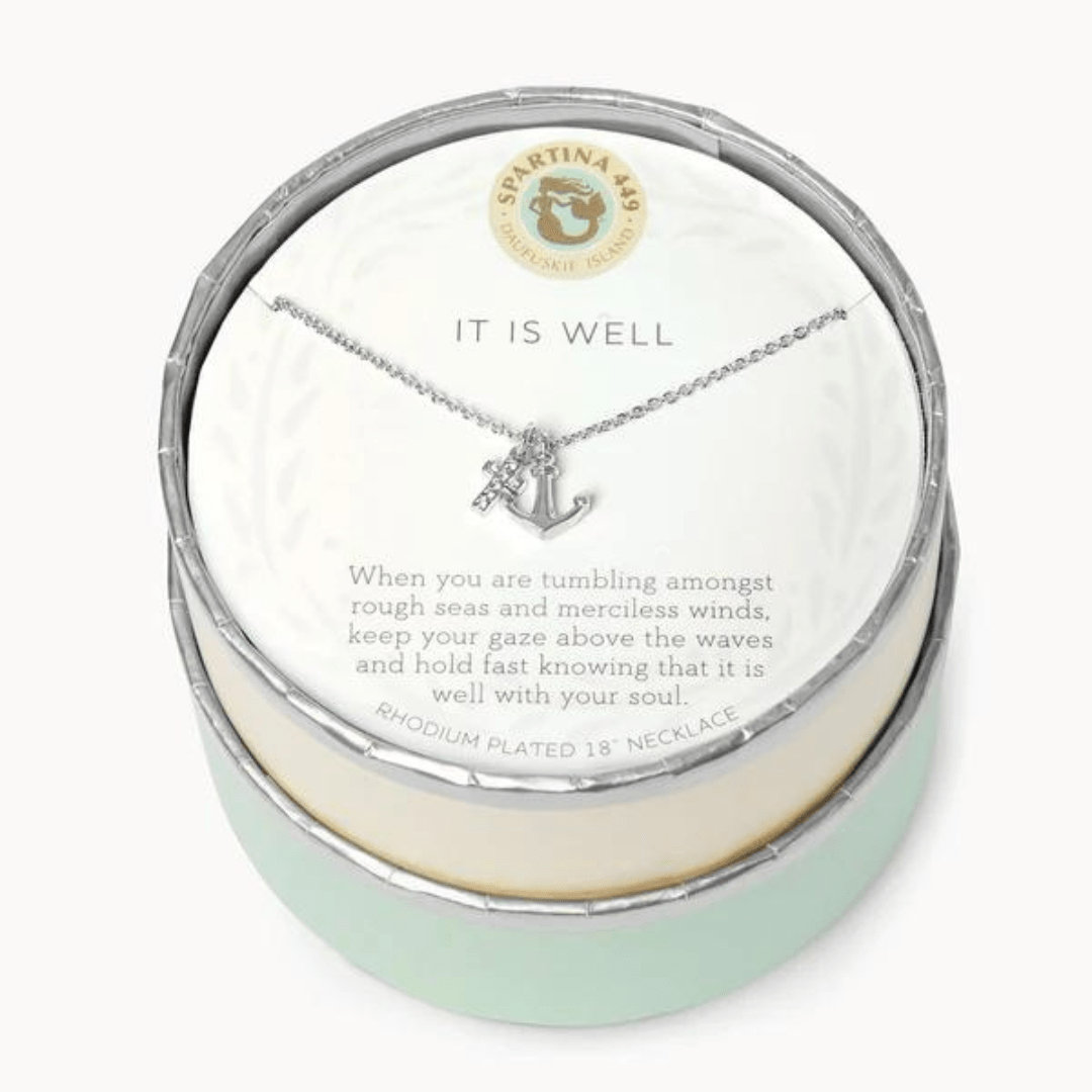 Spartina Sea La Vie It is Well Necklace - Spartina