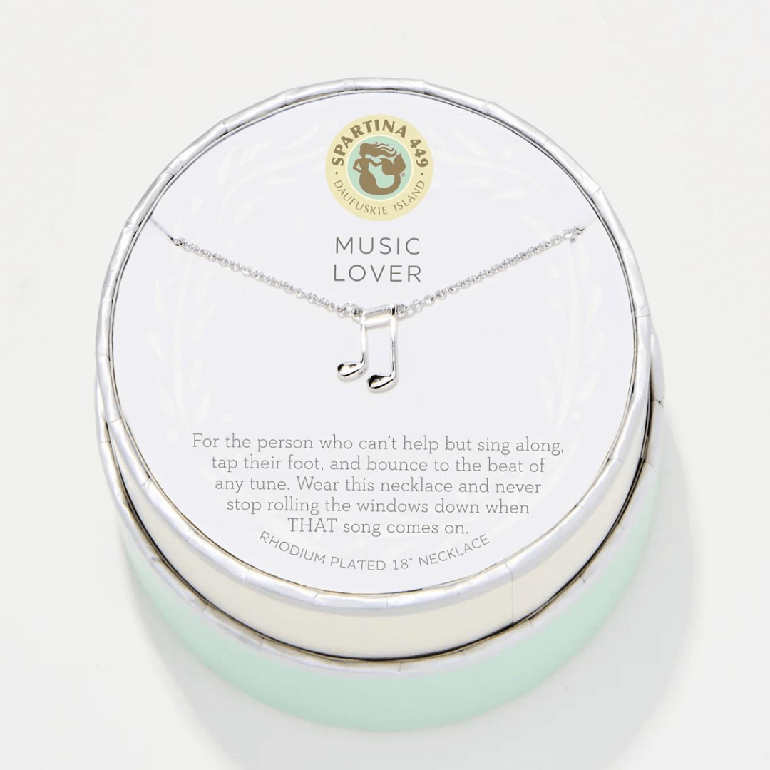 Spartina Sea La Vie Music Lover Necklace - Spartina