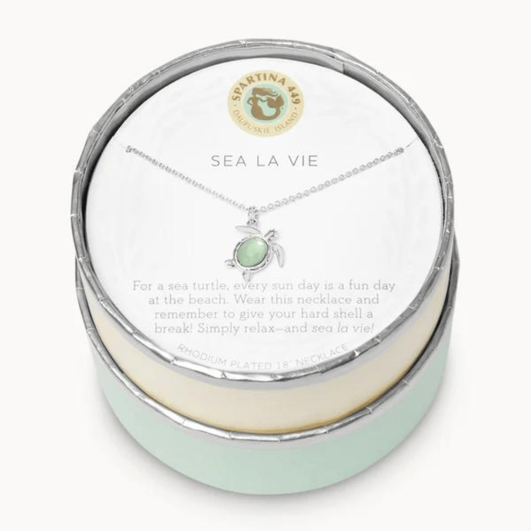 Spartina Sea La Vie Sea Turtle Necklace - Spartina