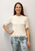 Spartina Sofia Fringe Sweater - Antique White - Spartina
