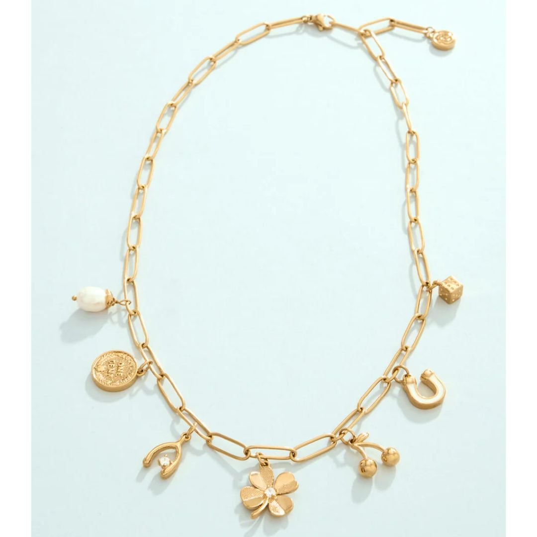 Spartina Splash Feeling Lucky Charm Necklace - Spartina