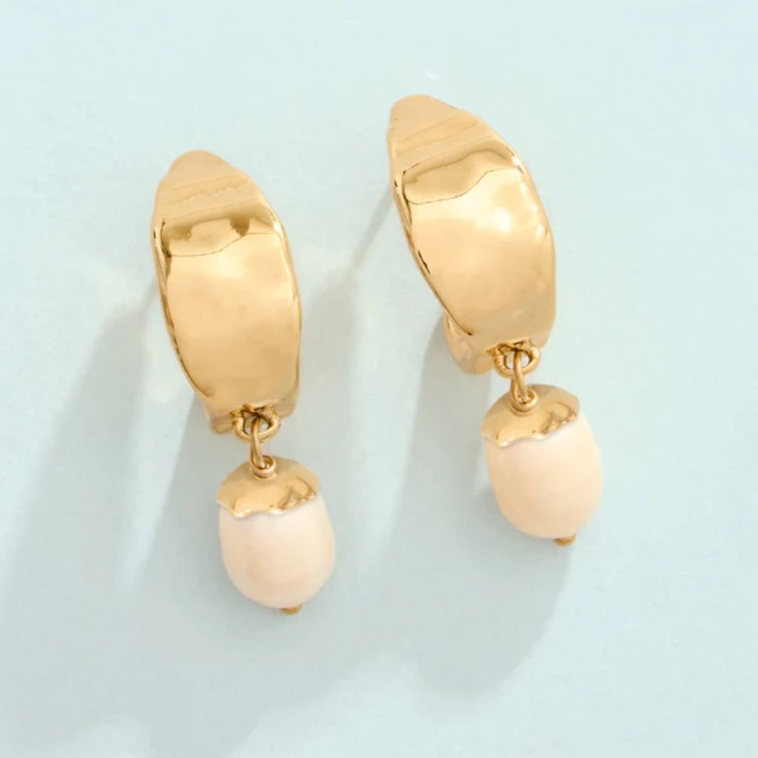 Spartina Splash Harbor Island Hoop Earrings - Spartina