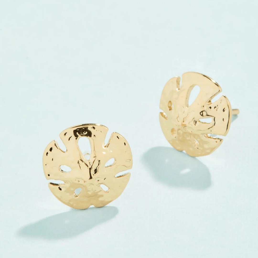 Spartina Splash Sand Dollar Stud Earrings - Spartina