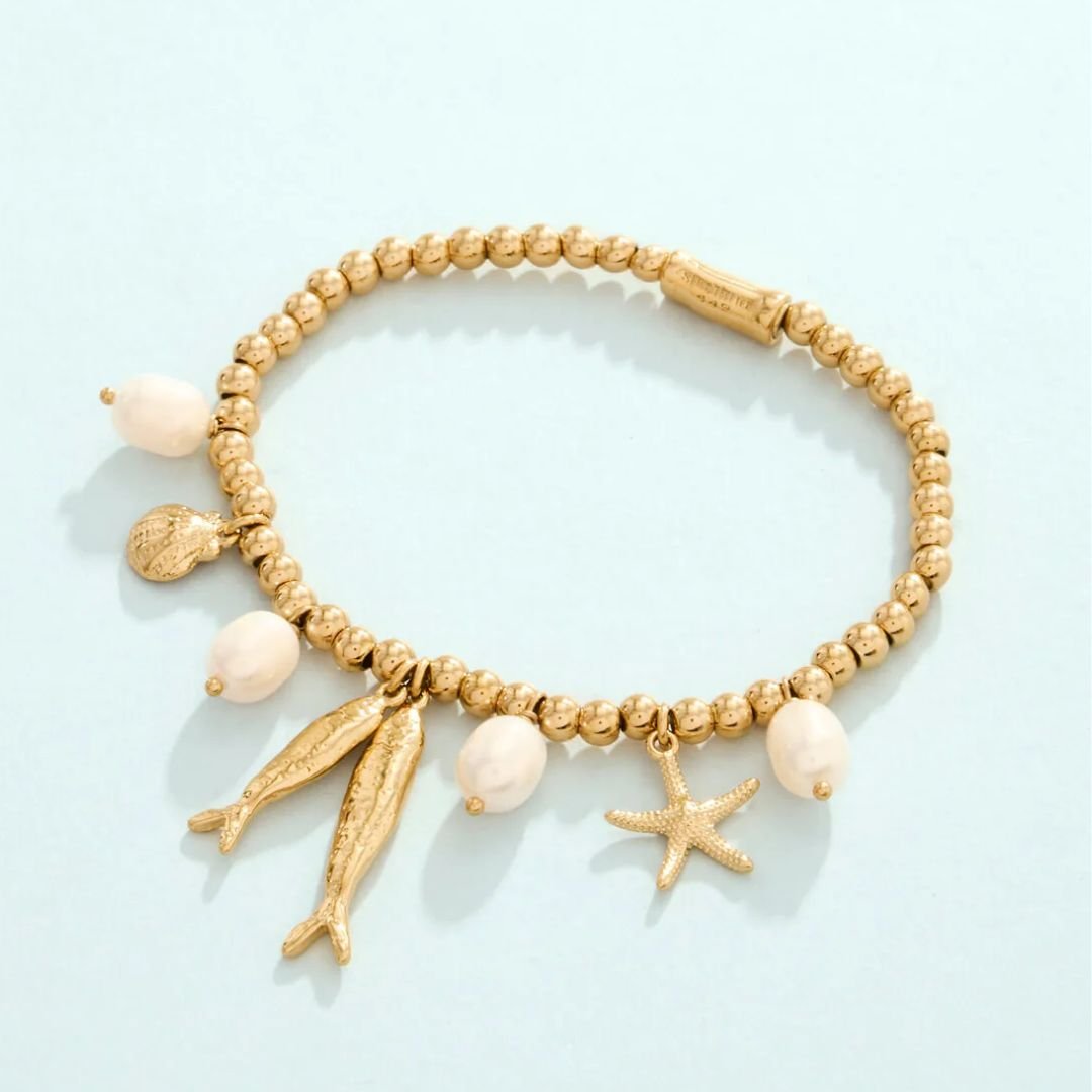 Spartina Splash Sea Island Stretch Bracelet - Spartina