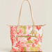 Spartina Zip Travel Tote Castillo Tropical - Spartina