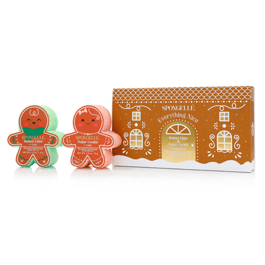 Spongelle Everything Nice Gingerbread Holiday Gift Set - Spongelle