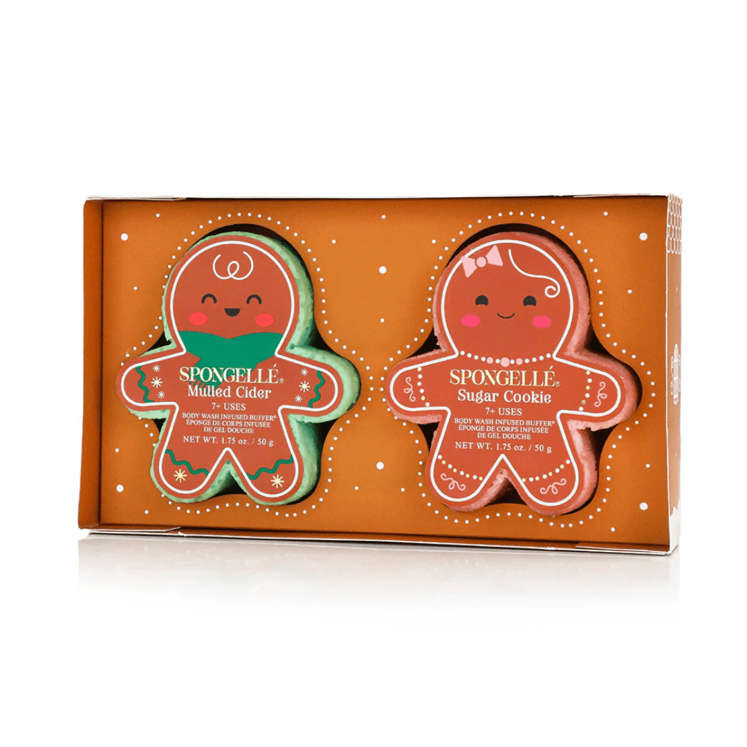 Spongelle Everything Nice Gingerbread Holiday Gift Set - Spongelle