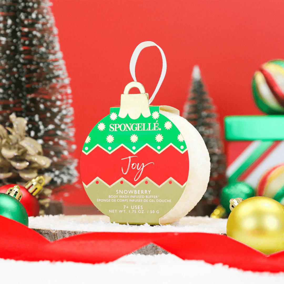 Spongelle Holiday Ornament Buffer - Spongelle