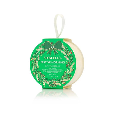 Spongelle Holiday Wreath Body Buffer - Spongelle