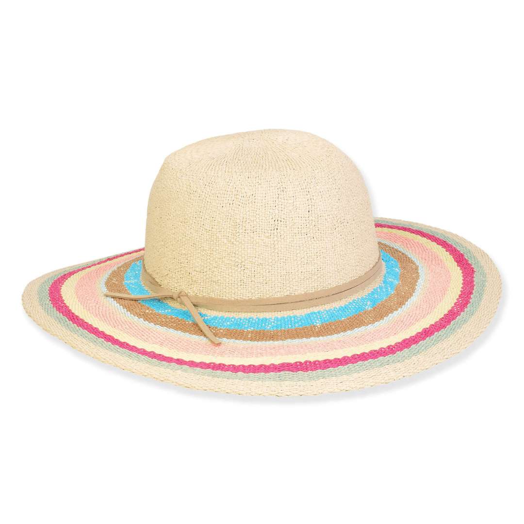Sun 'N' Sand Beige Toyo Floppy - Brim 4" - Sun 'N' Sand Accessories