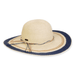 Sun 'n' Sand Beige Toyo Floppy Hat - Brim 4.5" - Sun 'N' Sand Accessories