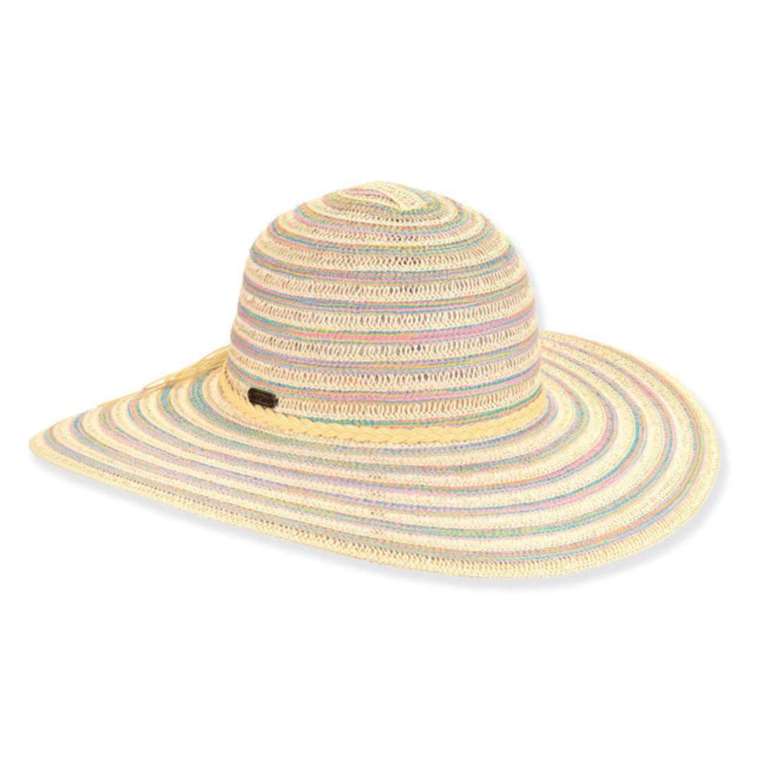 Sun 'N' Sand Floppy Hat - Rainbow - Sun 'N' Sand Accessories