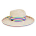 Sun 'N' Sand Ivory Paperbraid Gambler - Brim 4" - Sun 'N' Sand Accessories