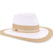Sun 'N' Sand Metalic Lurex Safari Hat - Natural - Sun 'N' Sand Accessories