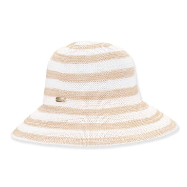 Sun 'N' Sand Striped Bucket Hat - Sun 'N' Sand Accessories