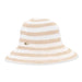 Sun 'N' Sand Striped Bucket Hat - Sun 'N' Sand Accessories