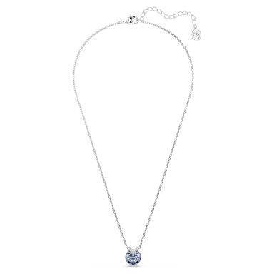 Swarovski Bella V Pendant - Light Blue/Silver - Swarovski