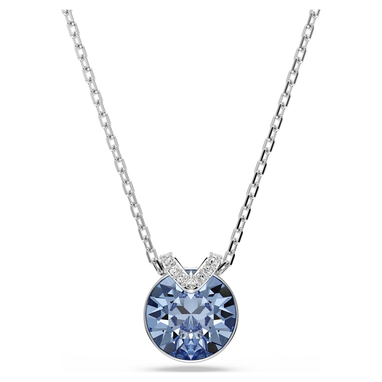 Swarovski Bella V Pendant - Light Blue/Silver - Swarovski