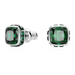 Swarovski Birthstone Square Studs - Silver - Swarovski