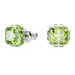 Swarovski Birthstone Square Studs - Silver - Swarovski