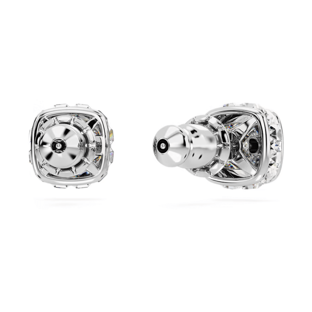 Swarovski Birthstone Square Studs - Silver - Swarovski