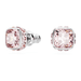 Swarovski Birthstone Square Studs - Silver - Swarovski