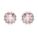 Swarovski Birthstone Square Studs - Silver - Swarovski