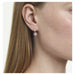 Swarovski Chroma Heart Drop Earrings - Pink/Silver - Swarovski