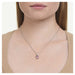 Swarovski Chroma Heart Pendant - Pink/Silver - Swarovski