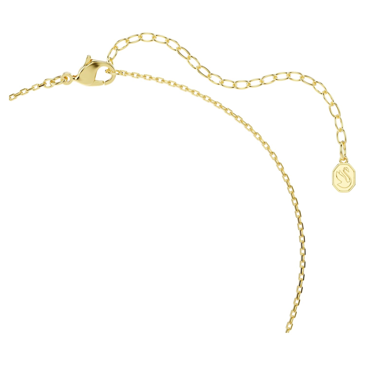 Swarovski Chroma Pear Pendant - Blue/Gold - Swarovski