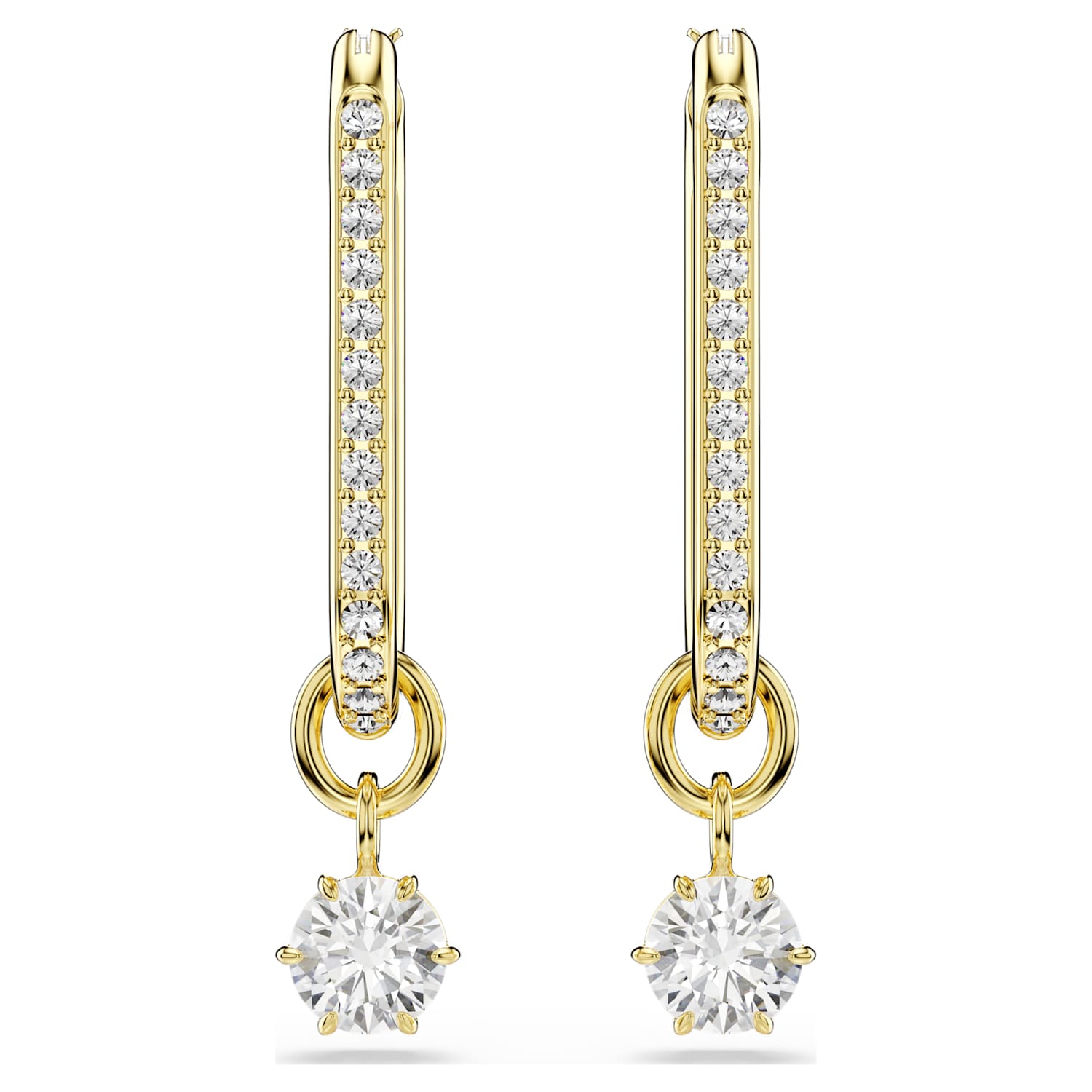 Swarovski Constella Drop Earrings - Gold - Swarovski
