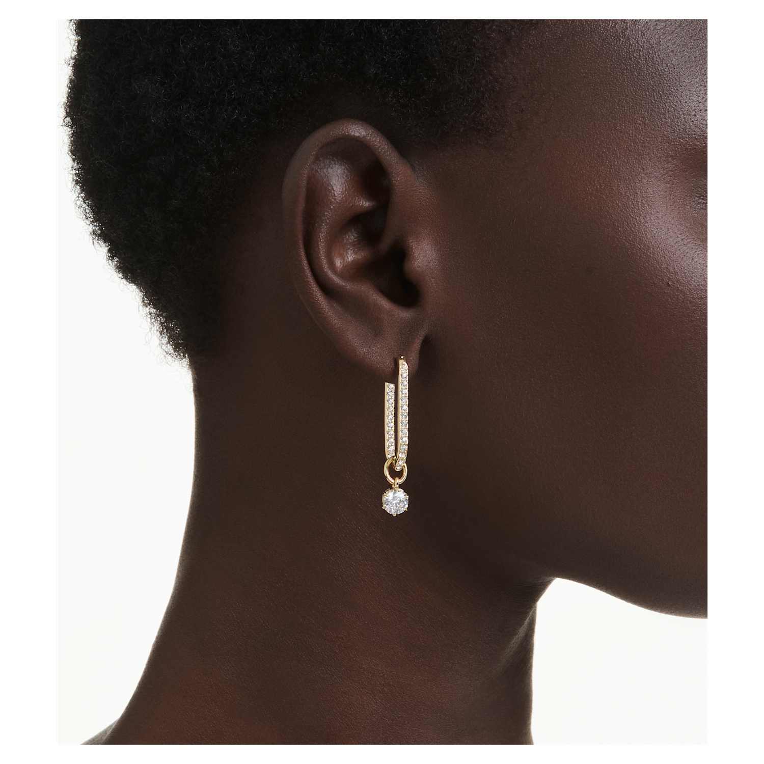 Swarovski Constella Drop Earrings - Gold - Swarovski