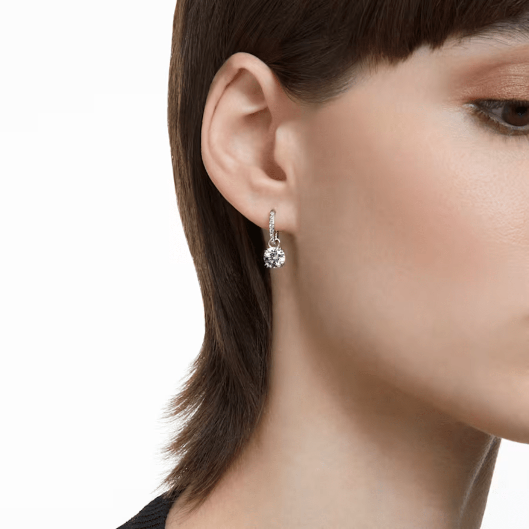 Swarovski Constella Drop Earrings - Silver - Swarovski