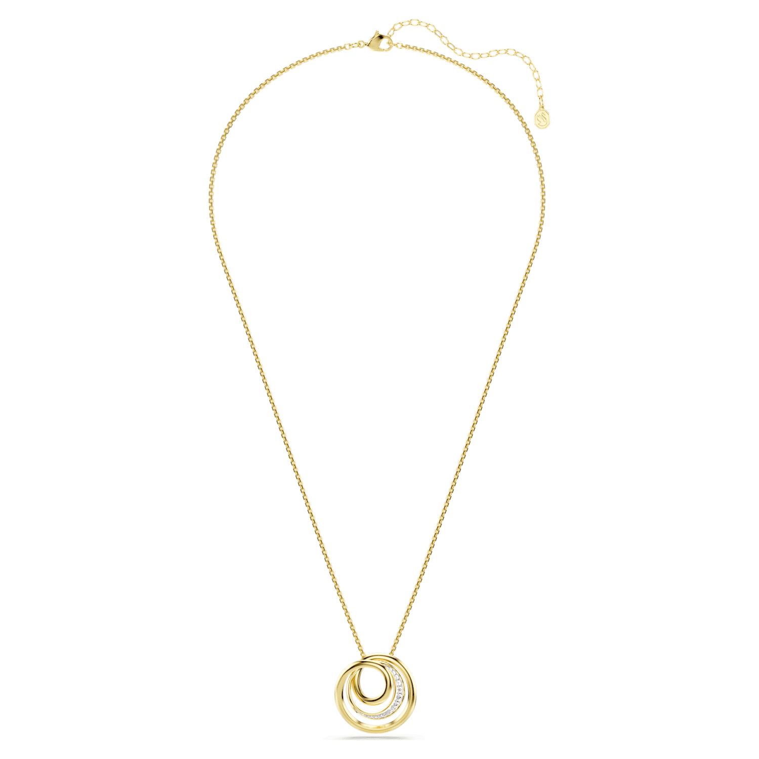 Swarovski Hyperbola Necklace - Gold - Swarovski