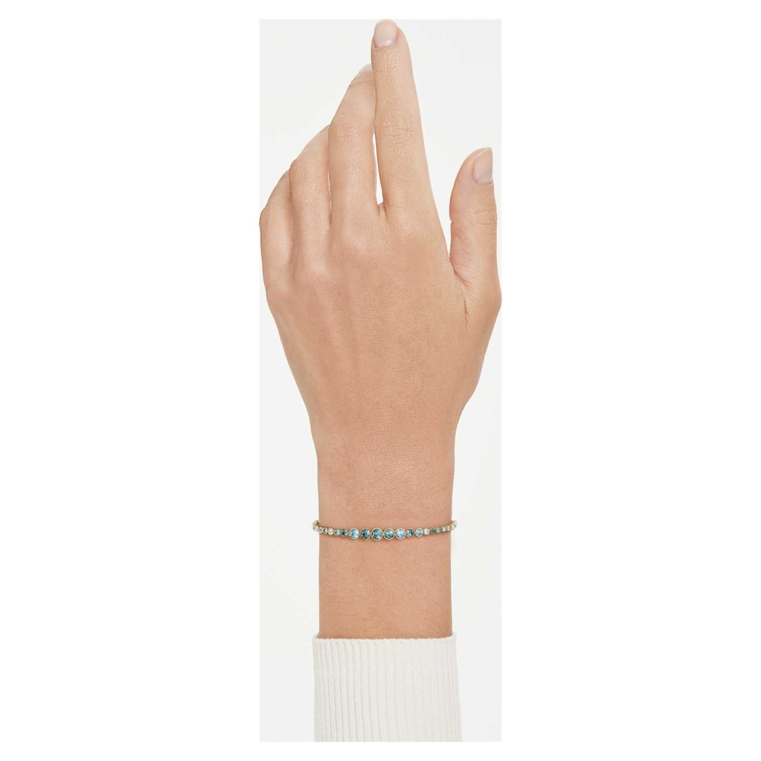 Swarovski Imber Bracelet - Blue/Gold - Swarovski