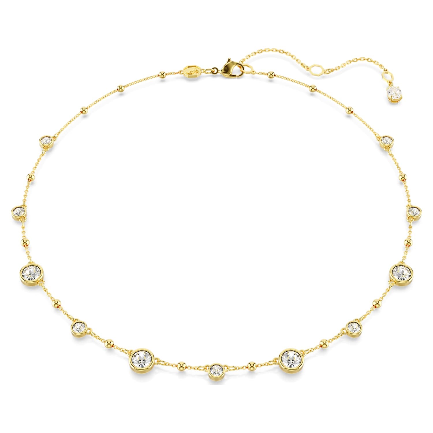 Swarovski Imber Scattered Necklace - Gold - Swarovski