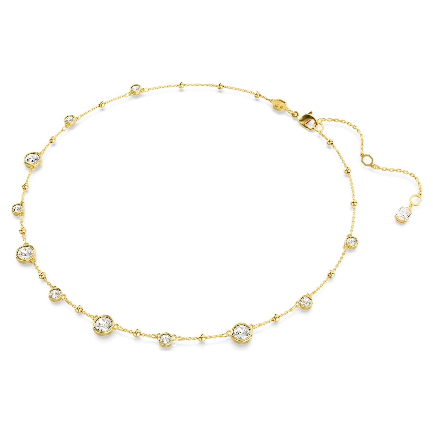 Swarovski Imber Scattered Necklace - Gold - Swarovski