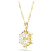 Swarovski Magic Snowflake Pendant - Gold - Swarovski