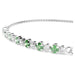 Swarovski Matrix Bracelet - Green/Silver - Swarovski