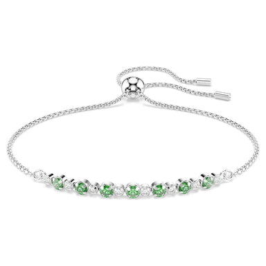 Swarovski Matrix Bracelet - Green/Silver - Swarovski