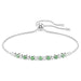 Swarovski Matrix Bracelet - Green/Silver - Swarovski