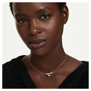 Swarovski Matrix Necklace - Silver - Swarovski