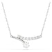 Swarovski Matrix Necklace - Silver - Swarovski